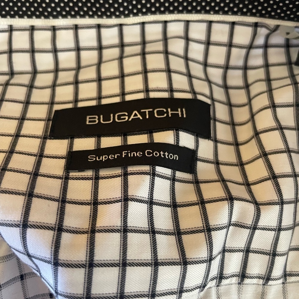 Bugatchi Super Fine Cotton Button Down Long Sleev… - image 5